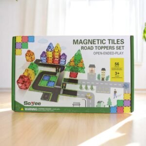 Magnetic Tiles Road Toppers (56 Pc Set)
